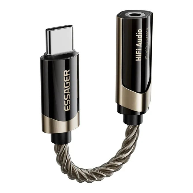 Adaptateur Audio HiFi USB-C vers Jack 3,5mm DAC CX31993