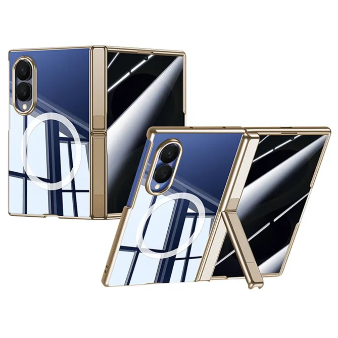 Coque Samsung Galaxy Z Fold 8 Magnétique avec Film Anti-Espion et Béquille Charnière