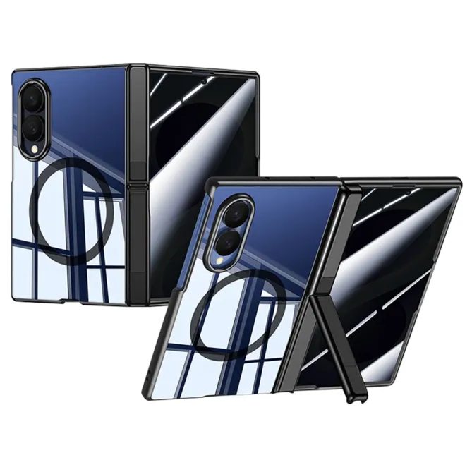 Coque Samsung Galaxy Z Fold 8 Magnétique avec Film Anti-Espion et Béquille Charnière