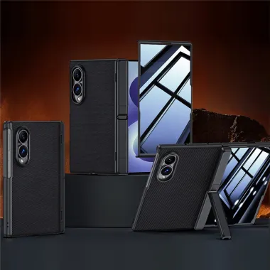 Coque Galaxy Z Fold 8 Tissu Technique Béquille Charnière