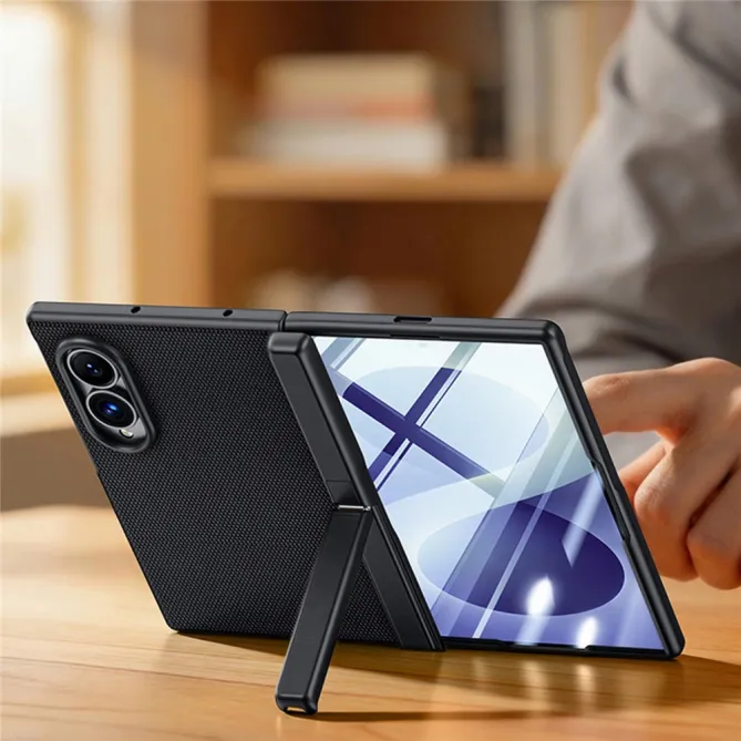 Coque Galaxy Z Fold 8 Tissu Technique Béquille Charnière