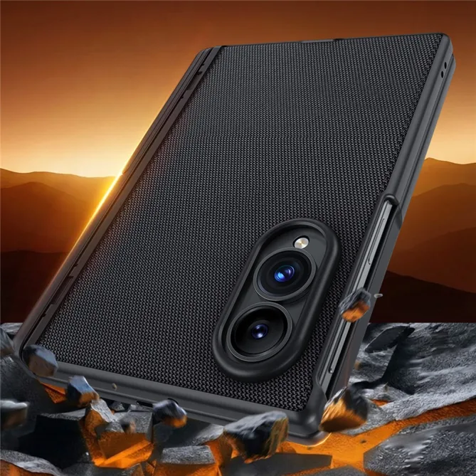 Coque Galaxy Z Fold 8 Tissu Technique Béquille Charnière