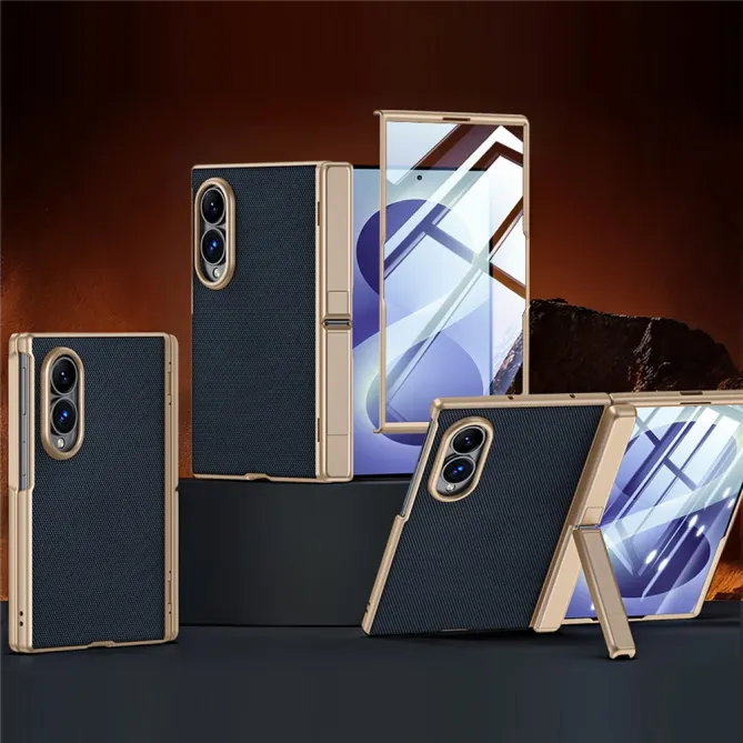 Coque Galaxy Z Fold 8 Tissu Technique Film HD Béquille