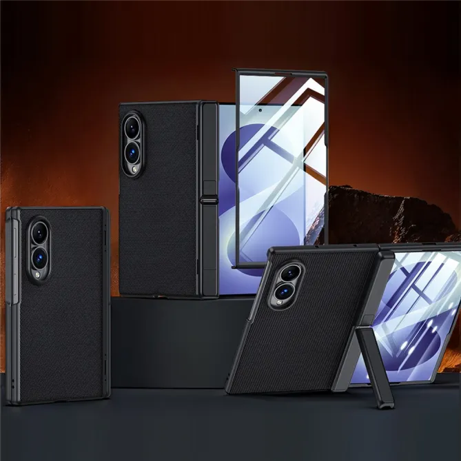 Coque Galaxy Z Fold 8 Tissu Technique Film HD Béquille
