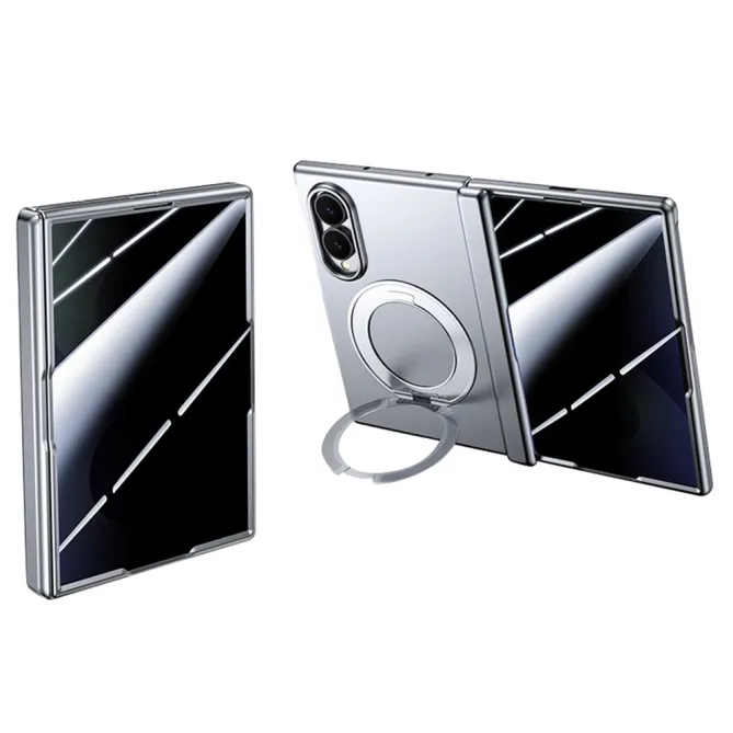 Coque Galaxy Z Fold 8 Anneau Rotatif Film Anti-Espion
