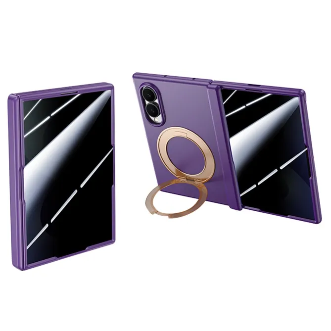 Coque Galaxy Z Fold 8 Anneau Rotatif Film Anti-Espion