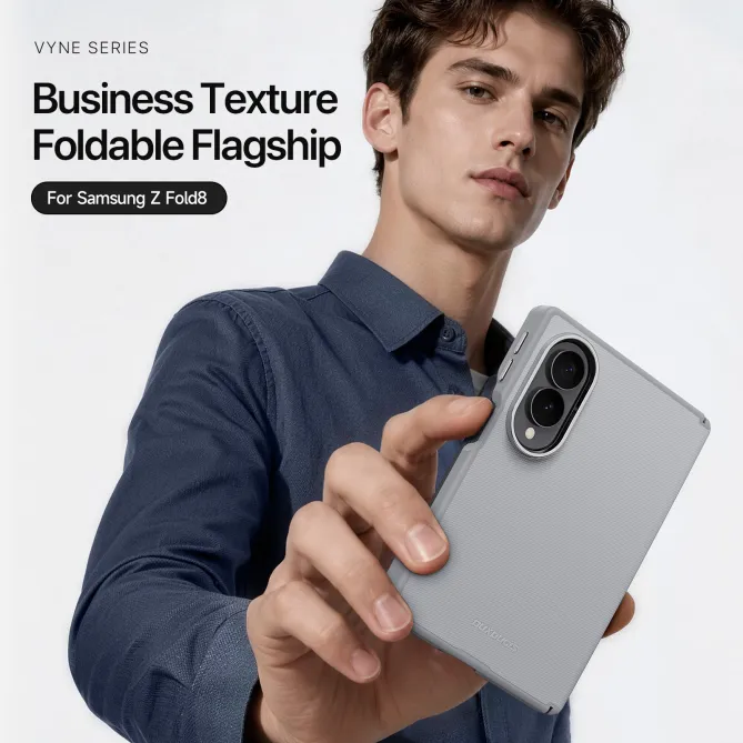 Coque Samsung Galaxy Z Fold 8 VYNE Magnétique Simili Cuir