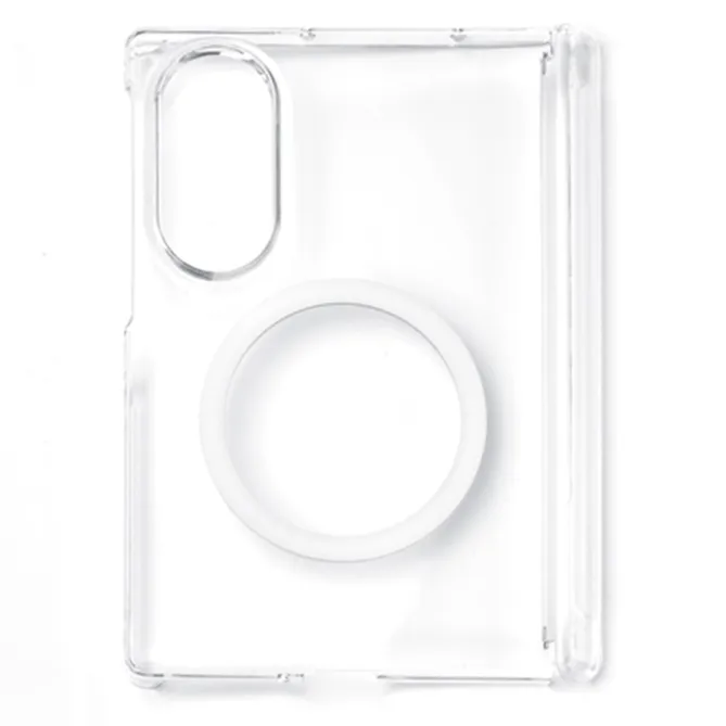 Coque Samsung Galaxy Z Fold 8 Transparente Magnétique Double Axe