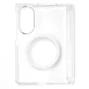 Coque Samsung Galaxy Z Fold 8 Transparente Magnétique Double Axe
