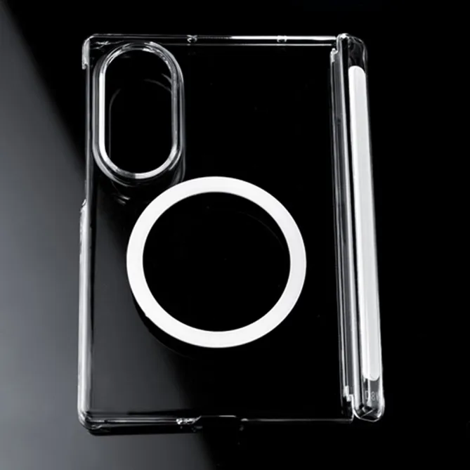 Coque Samsung Galaxy Z Fold 8 Transparente Magnétique Double Axe