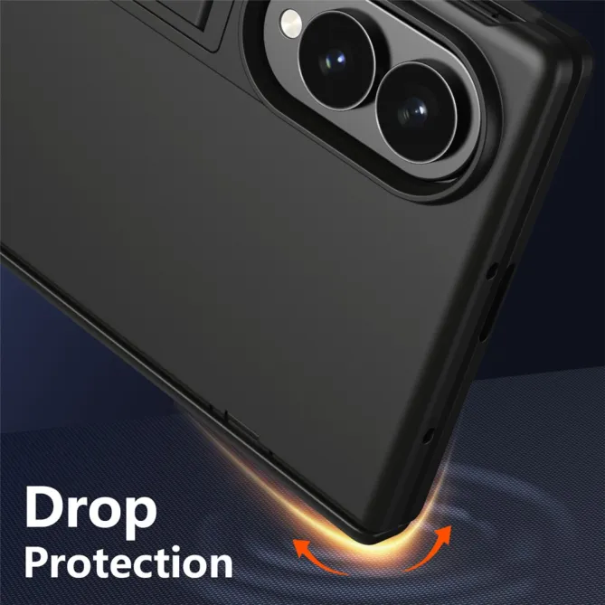 Coque Samsung Galaxy Z Fold 8 Rigide Antichoc avec Béquille et Film HD