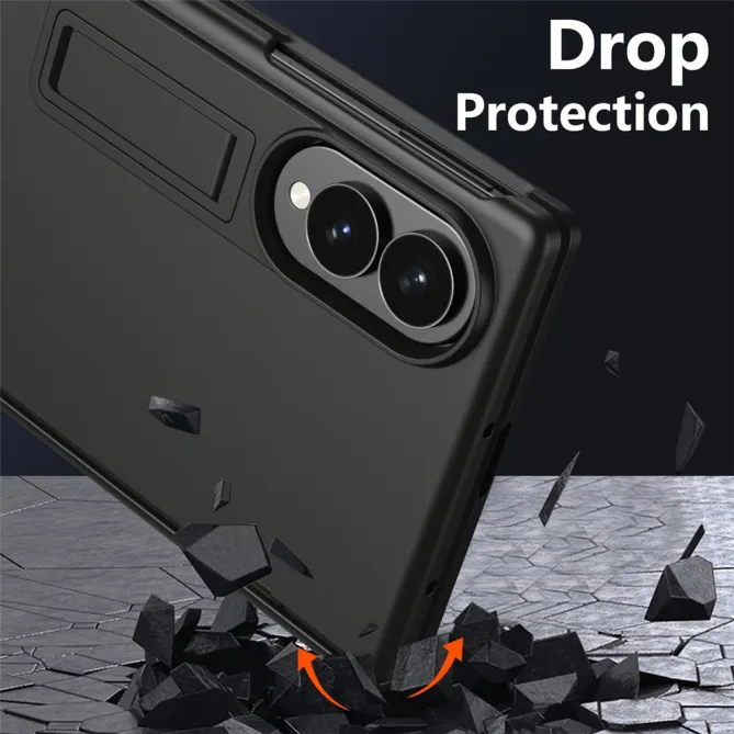 Coque Samsung Galaxy Z Fold 8 Rigide Antichoc avec Béquille et Film HD