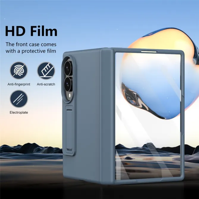 Coque Samsung Galaxy Z Fold 8 Rigide Antichoc avec Béquille et Film HD