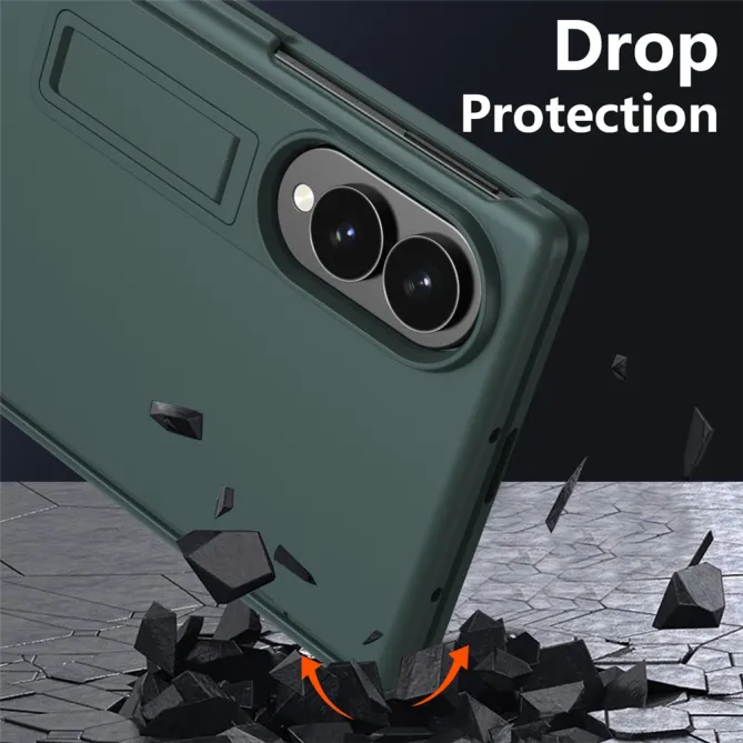 Coque Samsung Galaxy Z Fold 8 Rigide Antichoc avec Béquille et Film HD