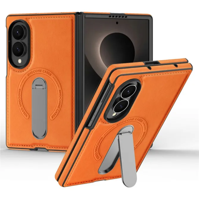 Coque Samsung Galaxy Z Fold 8 Simili Cuir Magnétique Béquille Rotative 360°