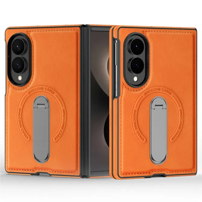 Coque Samsung Galaxy Z Fold 8 Simili Cuir Magnétique Béquille Rotative 360°