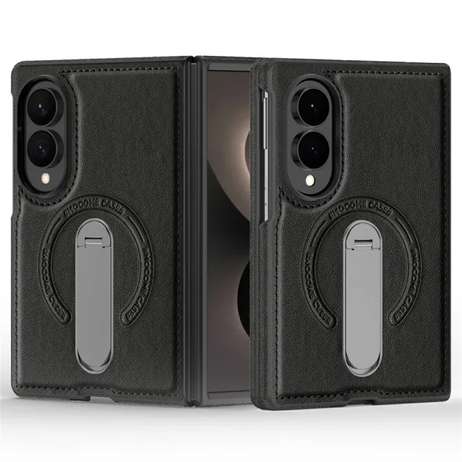 Coque Samsung Galaxy Z Fold 8 Simili Cuir Magnétique Béquille Rotative 360°