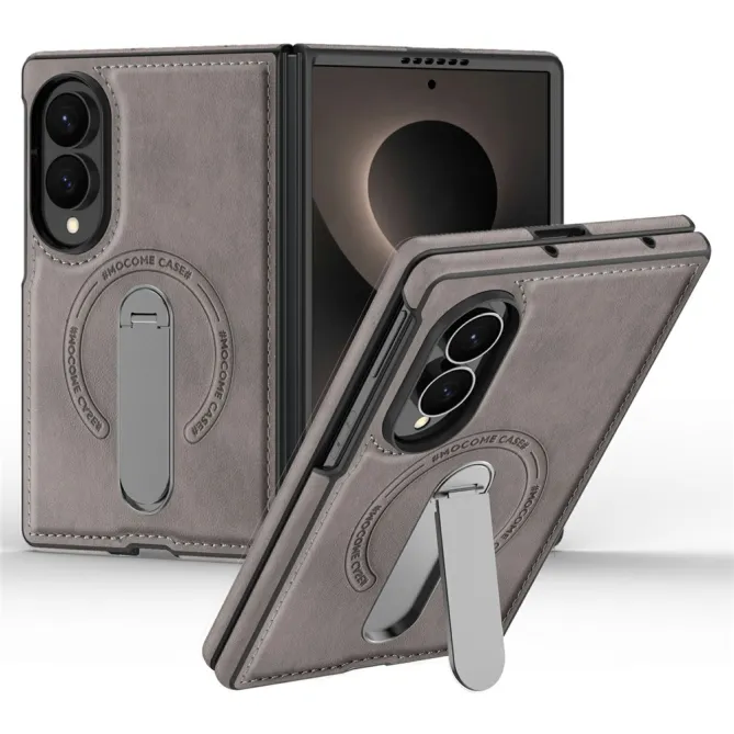 Coque Samsung Galaxy Z Fold 8 Simili Cuir Magnétique Béquille Rotative 360°