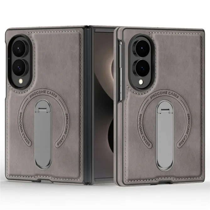 Coque Samsung Galaxy Z Fold 8 Simili Cuir Magnétique Béquille Rotative 360°