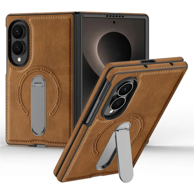 Coque Samsung Galaxy Z Fold 8 Simili Cuir Magnétique Béquille Rotative 360°