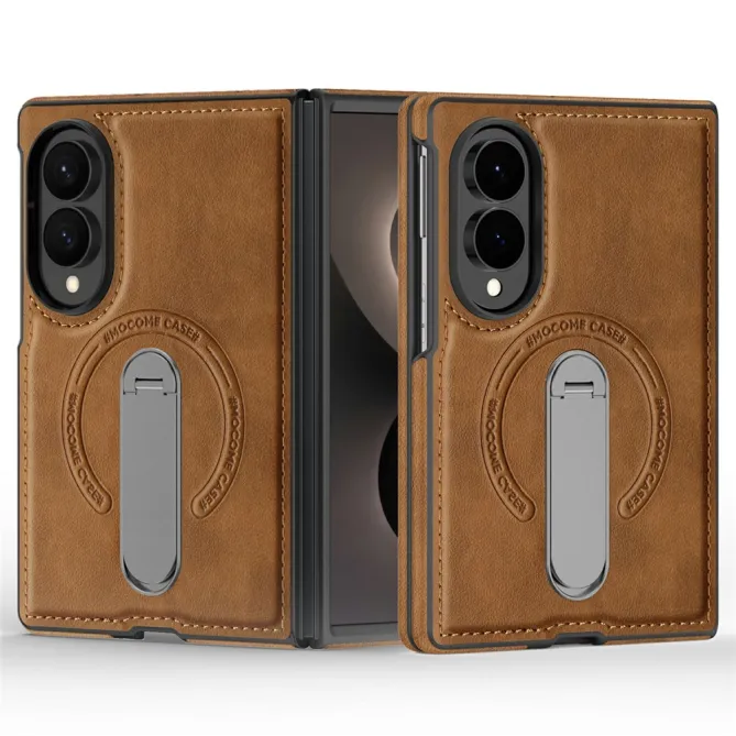 Coque Samsung Galaxy Z Fold 8 Simili Cuir Magnétique Béquille Rotative 360°