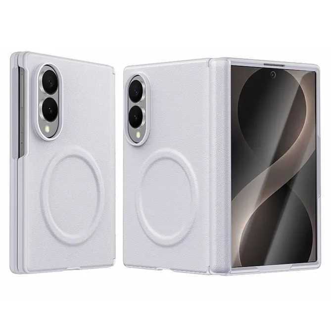 Coque Galaxy Z Fold 8 Simili Cuir Protection Charnière