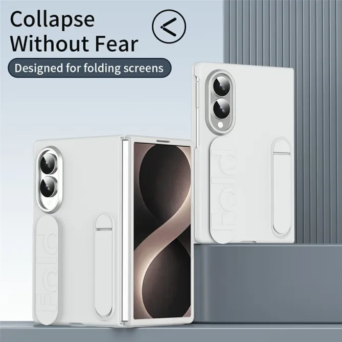 Coque Samsung Galaxy Z Fold 8 avec Anse de Maintien et Béquille Pliable