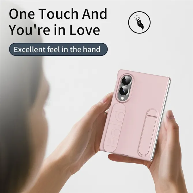 Coque Samsung Galaxy Z Fold 8 avec Anse de Maintien et Béquille Pliable
