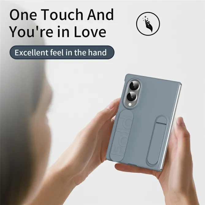Coque Samsung Galaxy Z Fold 8 avec Anse de Maintien et Béquille Pliable