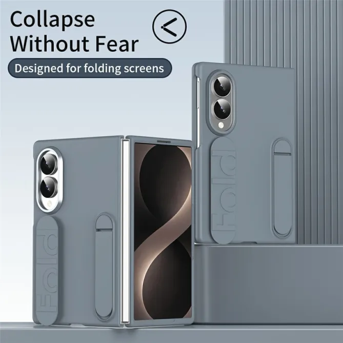Coque Samsung Galaxy Z Fold 8 avec Anse de Maintien et Béquille Pliable