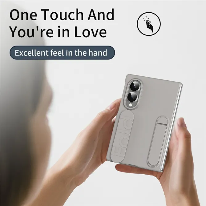 Coque Samsung Galaxy Z Fold 8 avec Anse de Maintien et Béquille Pliable
