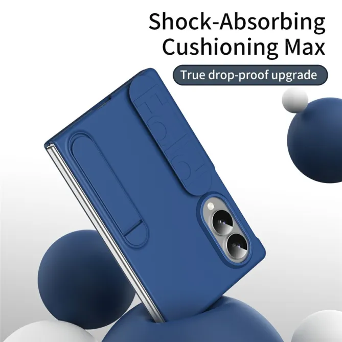 Coque Samsung Galaxy Z Fold 8 avec Anse de Maintien et Béquille Pliable
