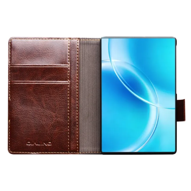 Housse Samsung Galaxy Z Fold 8 Cuir Véritable Portefeuille