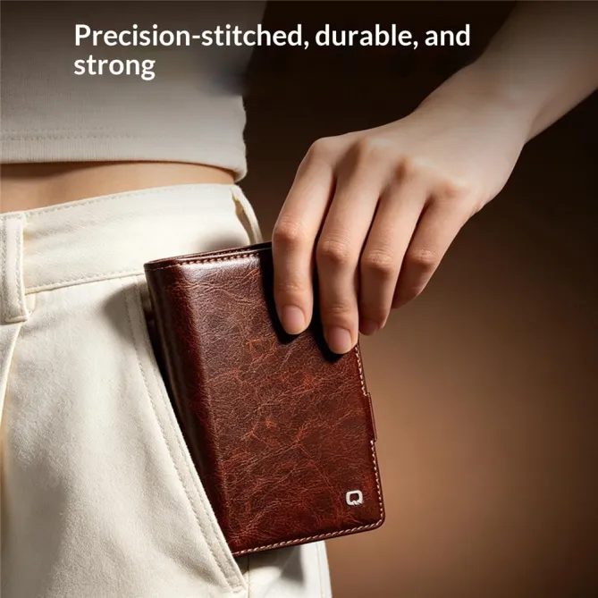 Housse Samsung Galaxy Z Fold 8 Cuir Véritable Portefeuille