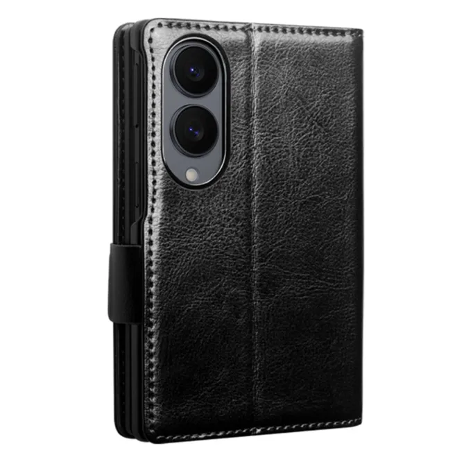Housse Samsung Galaxy Z Fold 8 Cuir Véritable Portefeuille