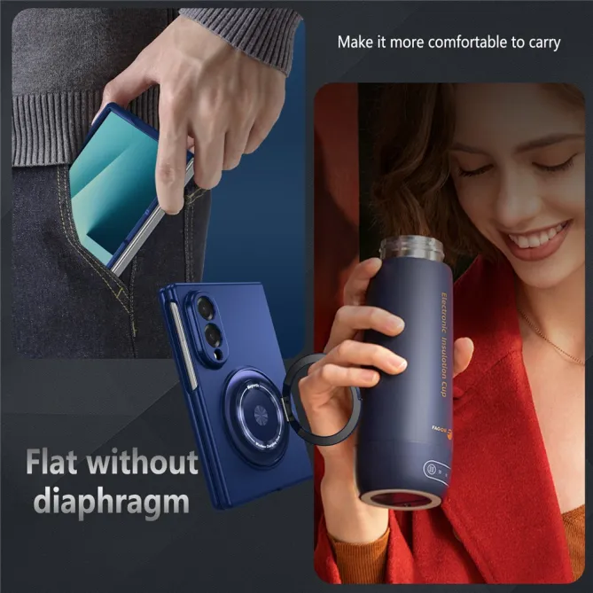 Coque Galaxy Z Fold 8 Magnétique Anneau Rotatif 360°
