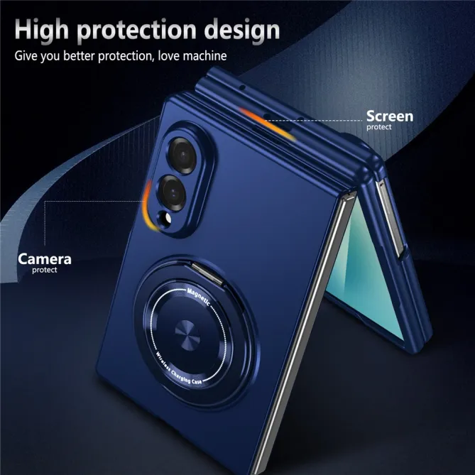 Coque Galaxy Z Fold 8 Magnétique Anneau Rotatif 360°