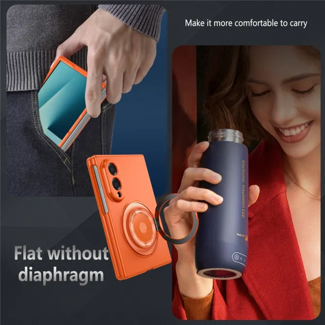 Coque Galaxy Z Fold 8 Magnétique Anneau Rotatif 360°