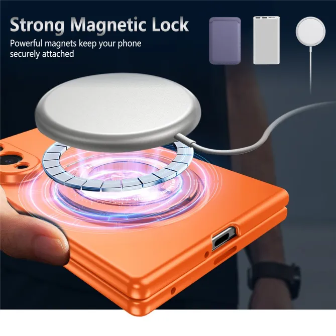 Coque Galaxy Z Fold 8 Magnétique Anneau Rotatif 360°