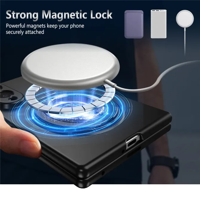 Coque Galaxy Z Fold 8 Magnétique Anneau Rotatif 360°