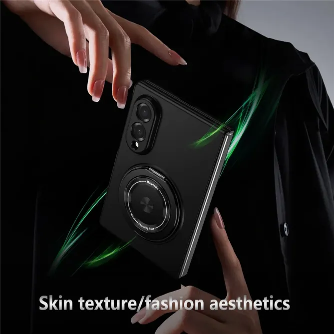 Coque Galaxy Z Fold 8 Magnétique Anneau Rotatif 360°
