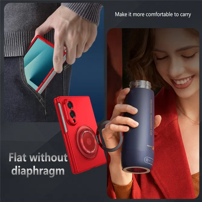 Coque Galaxy Z Fold 8 Magnétique Anneau Rotatif 360°