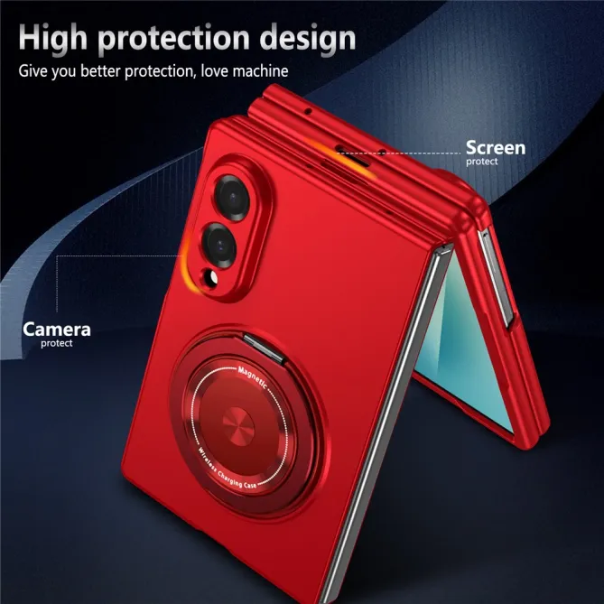 Coque Galaxy Z Fold 8 Magnétique Anneau Rotatif 360°