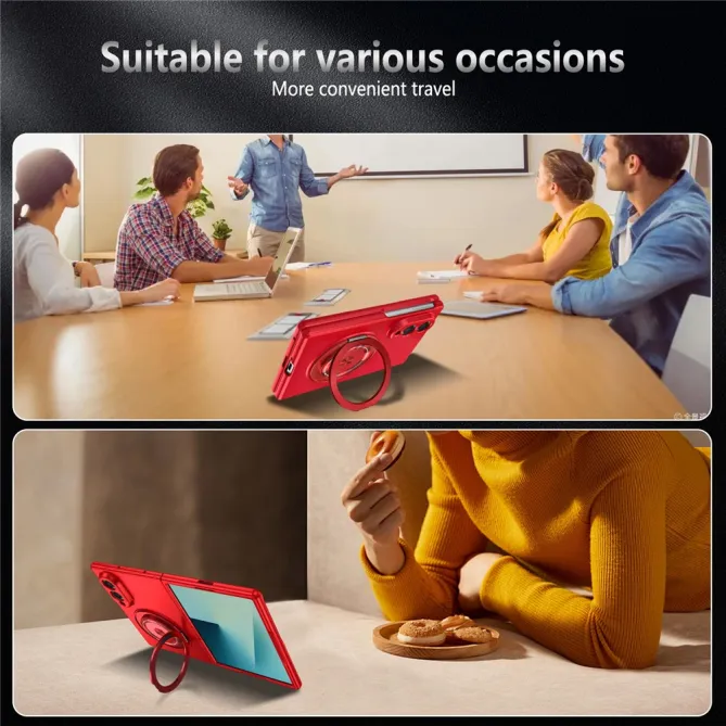 Coque Galaxy Z Fold 8 Magnétique Anneau Rotatif 360°