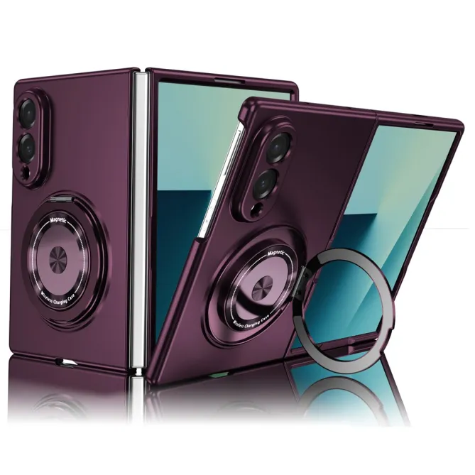 Coque Galaxy Z Fold 8 Magnétique Anneau Rotatif 360°