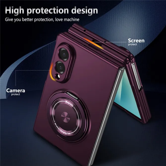 Coque Galaxy Z Fold 8 Magnétique Anneau Rotatif 360°