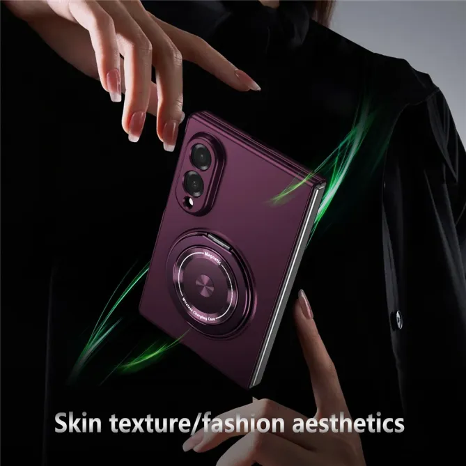 Coque Galaxy Z Fold 8 Magnétique Anneau Rotatif 360°