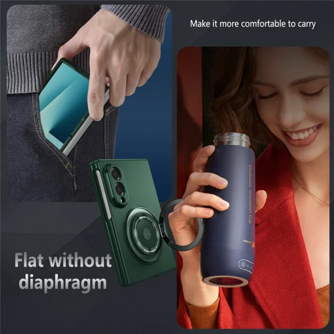 Coque Galaxy Z Fold 8 Magnétique Anneau Rotatif 360°