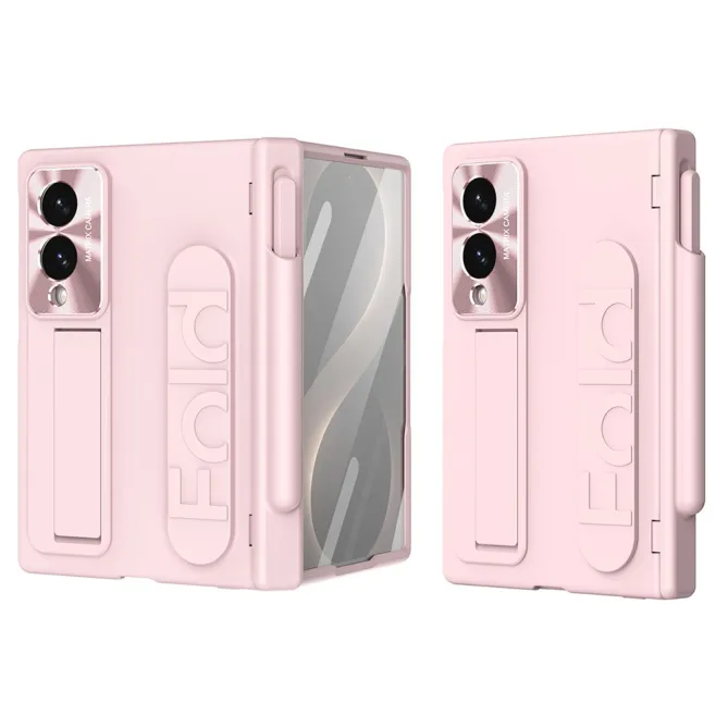 Coque Samsung Galaxy Z Fold 8 avec Sangle Passe-Doigts, Stylet et Verre Trempé