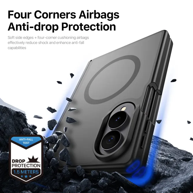 Coque Samsung Galaxy Z Fold 8 Mate Magnétique Contour Souple